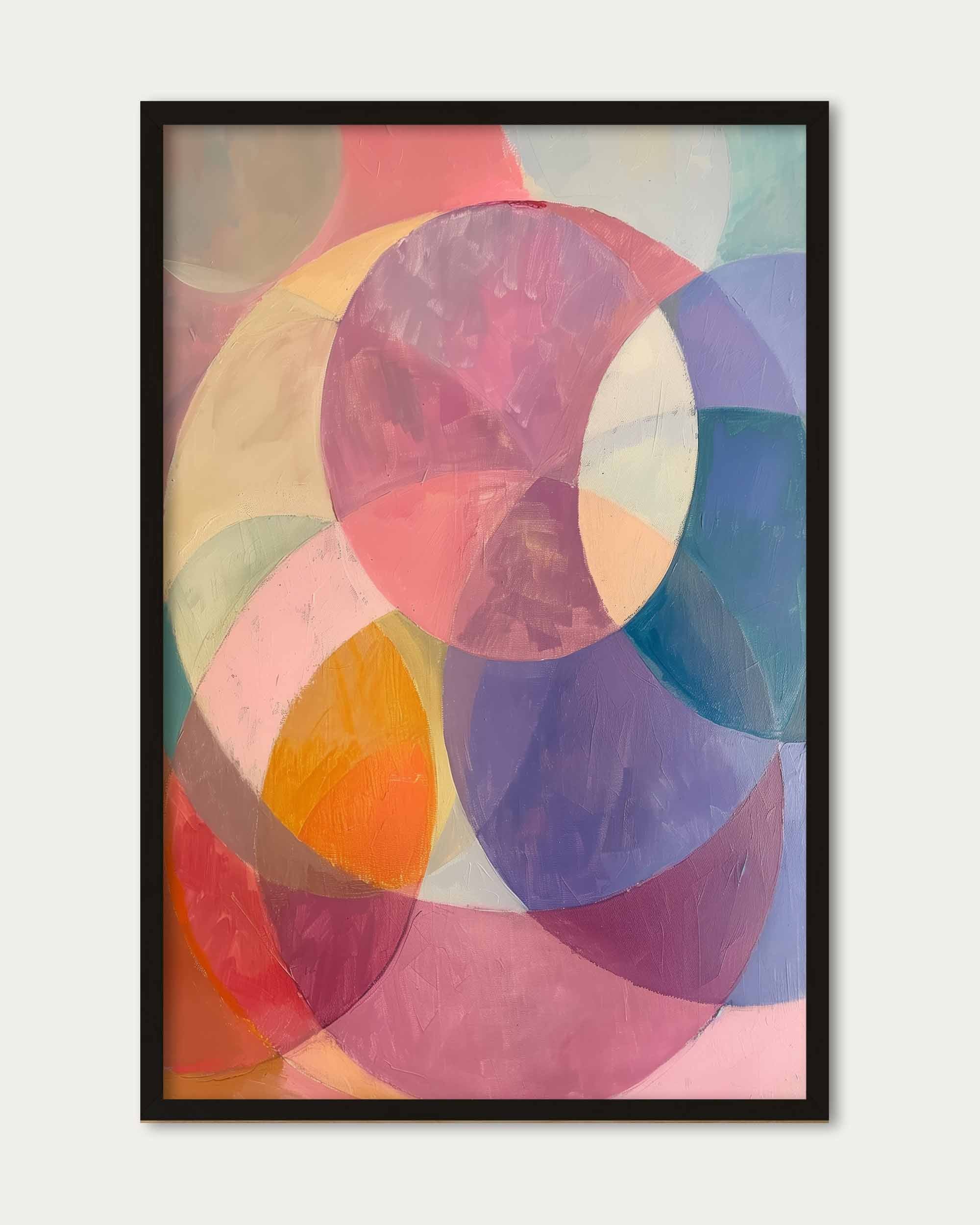 Colourful Circles Wall Art