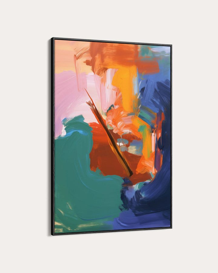 Vivid Abstract Colour III Art Print