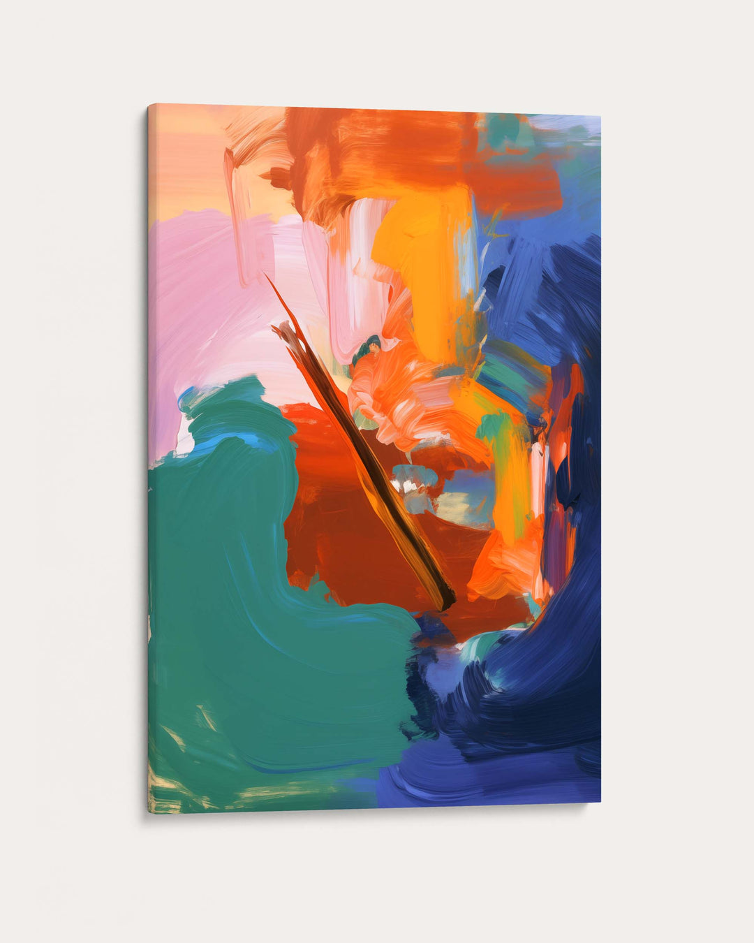 Vivid Abstract Colour III Art Print