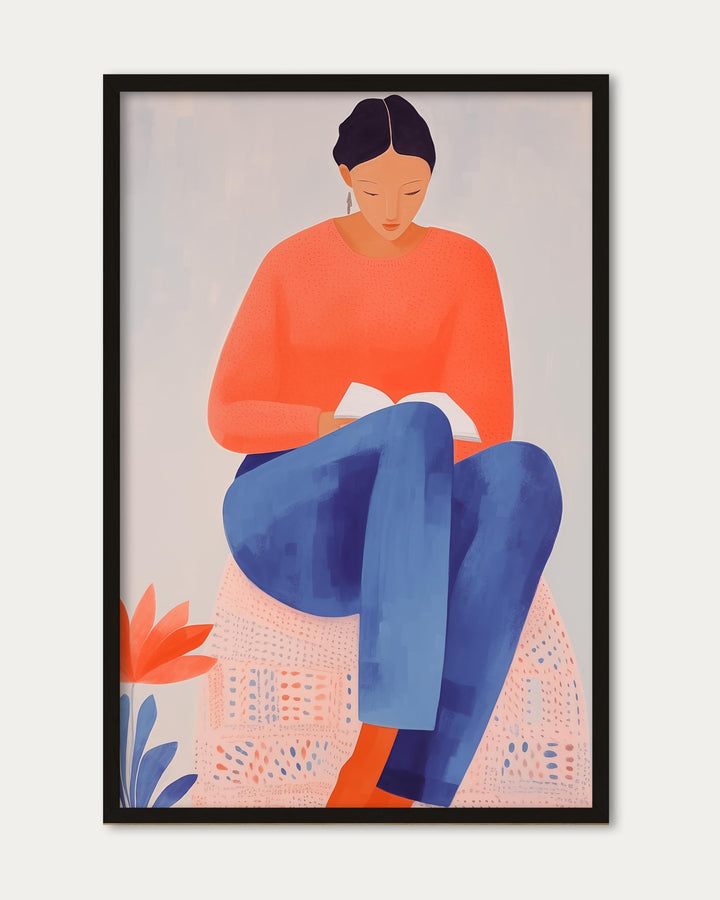 Reading Nook Art Print