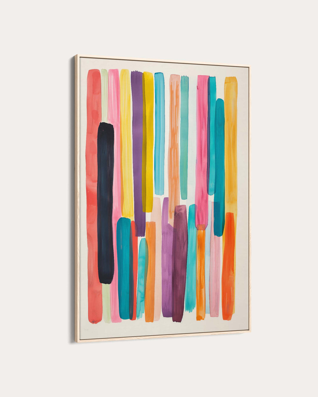 Abstract Rainbow Wall Art