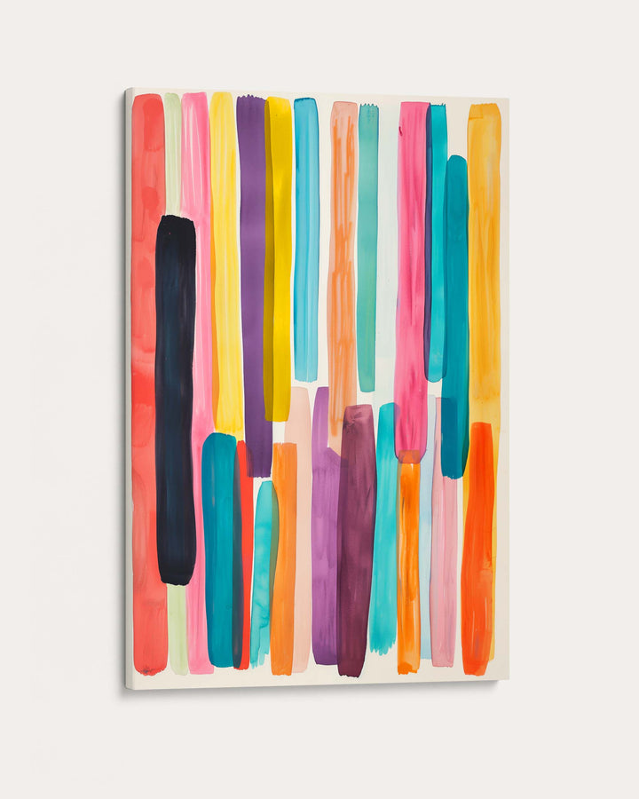 Abstract Rainbow Wall Art