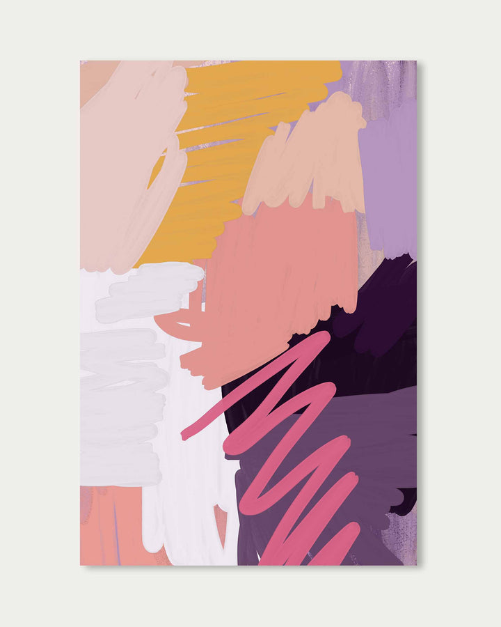 Abstract Colours Wall Art