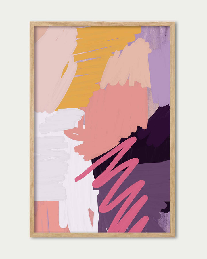 Abstract Colours Wall Art