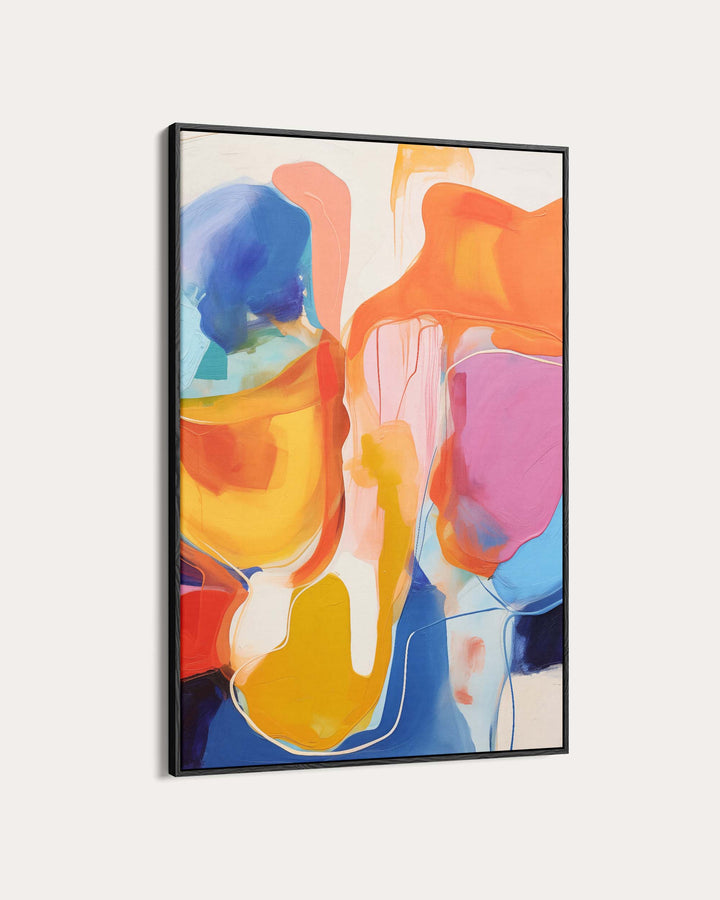 Abstract Valley Art Print