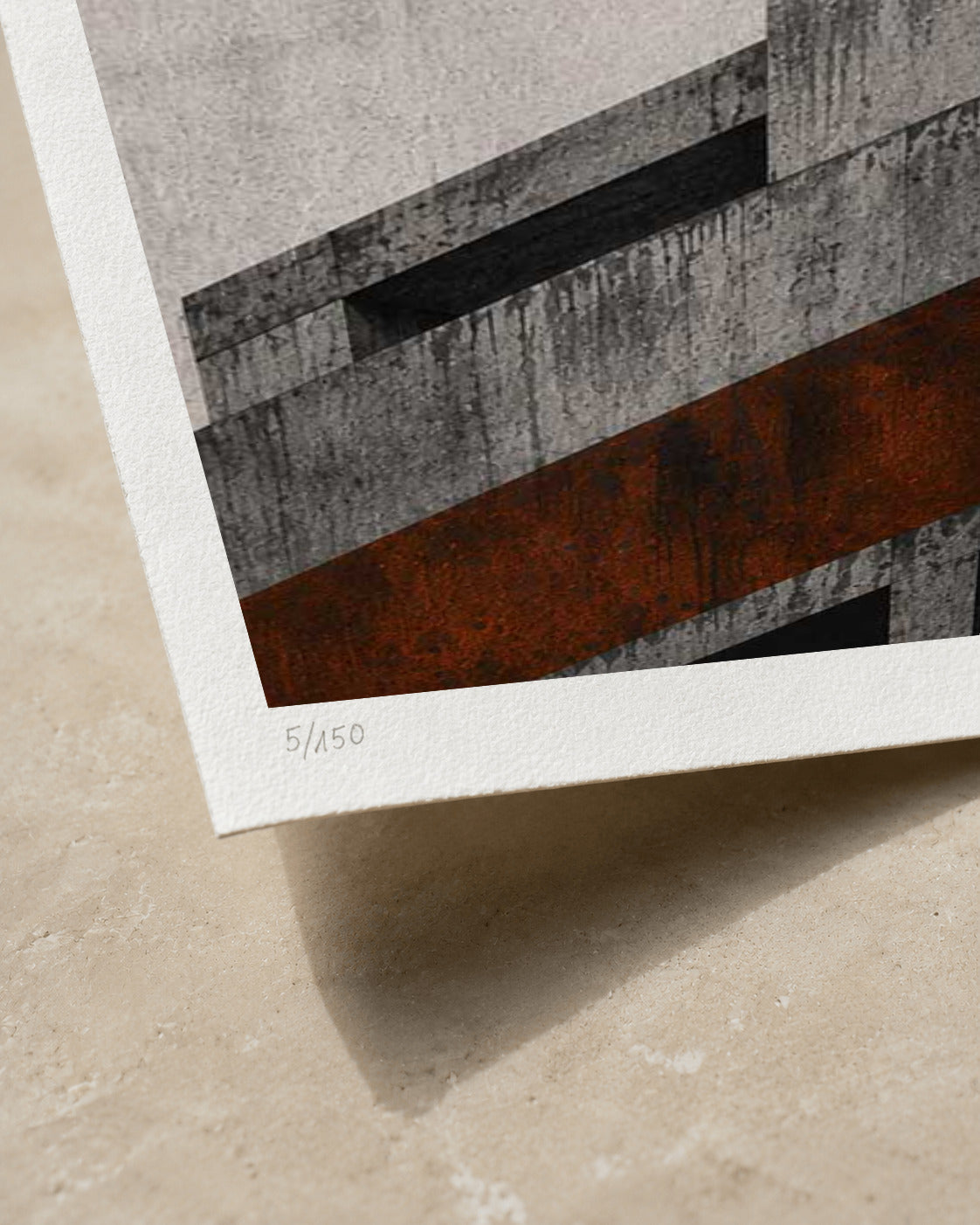 Concrete Blocks II | Limited Edition Print — Close-up