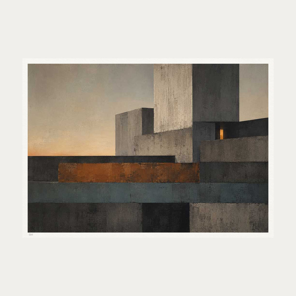 Concrete Blocks IV | Limited Edition Print — Print Only