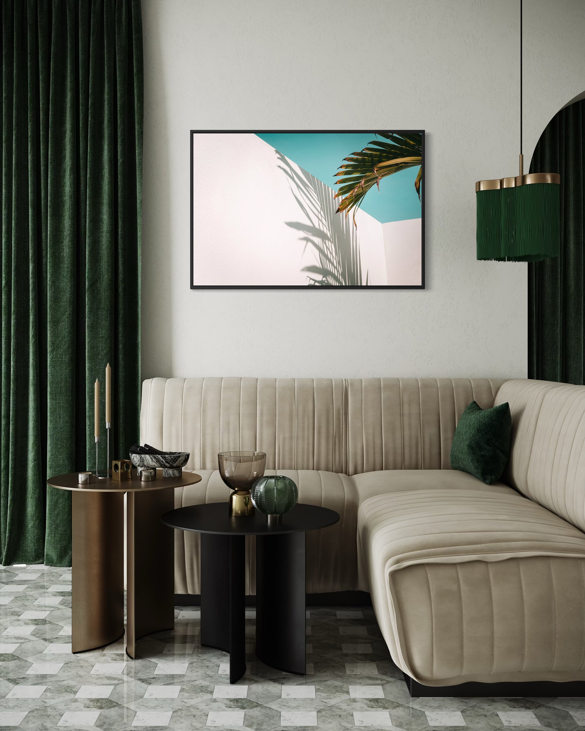 Contemporary View Wall Art Print