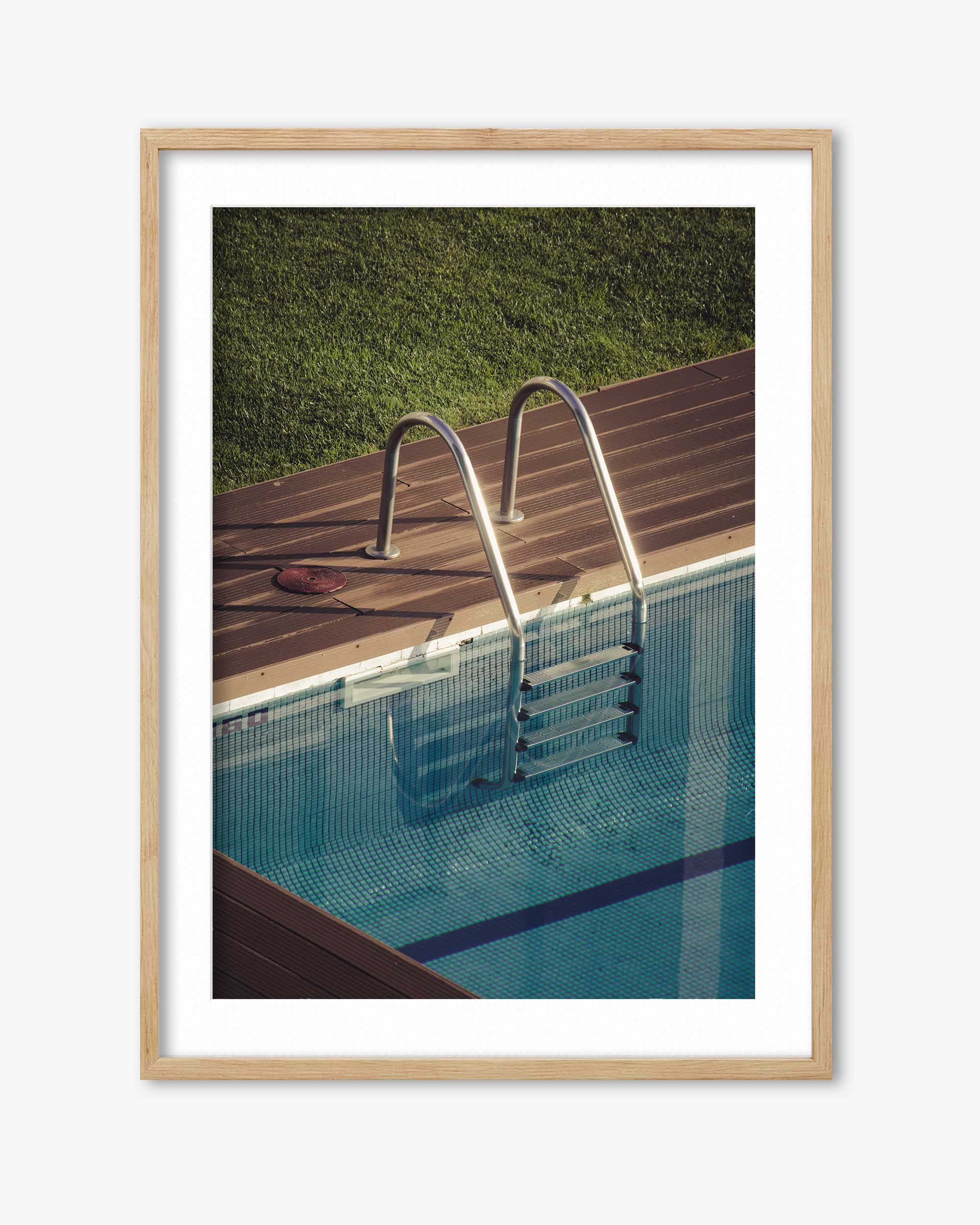 Going For A Swim Wall Art Print