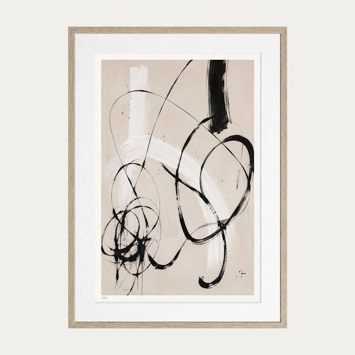 Crator | Limited Edition Print — Oak Frame