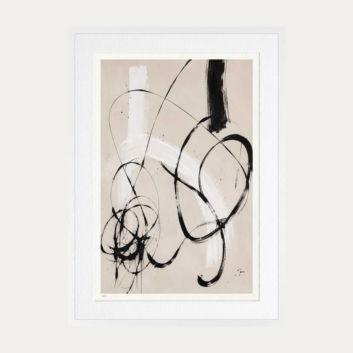 Crator | Limited Edition Print — White Frame