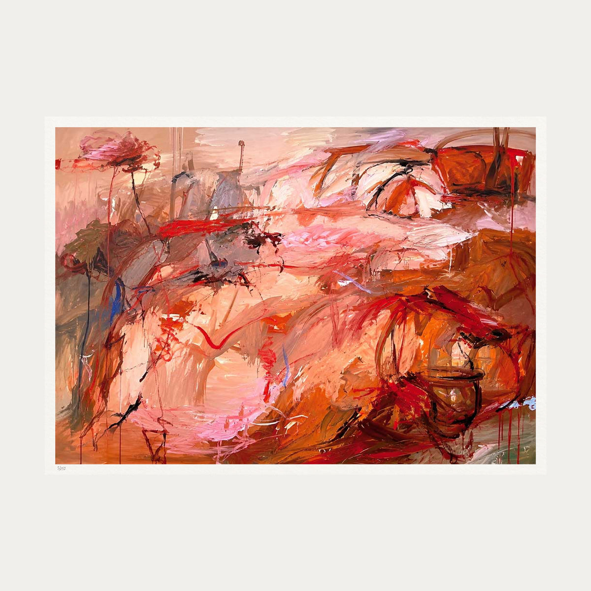 Crimson Waves | Limited Edition Print — Print Only