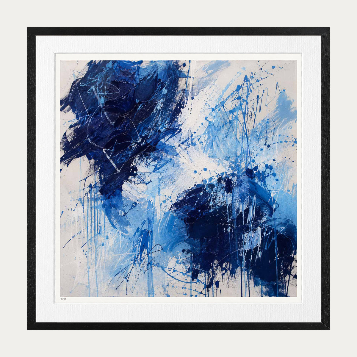 Crowded At Sea | Limited Edition Print — Black Frame