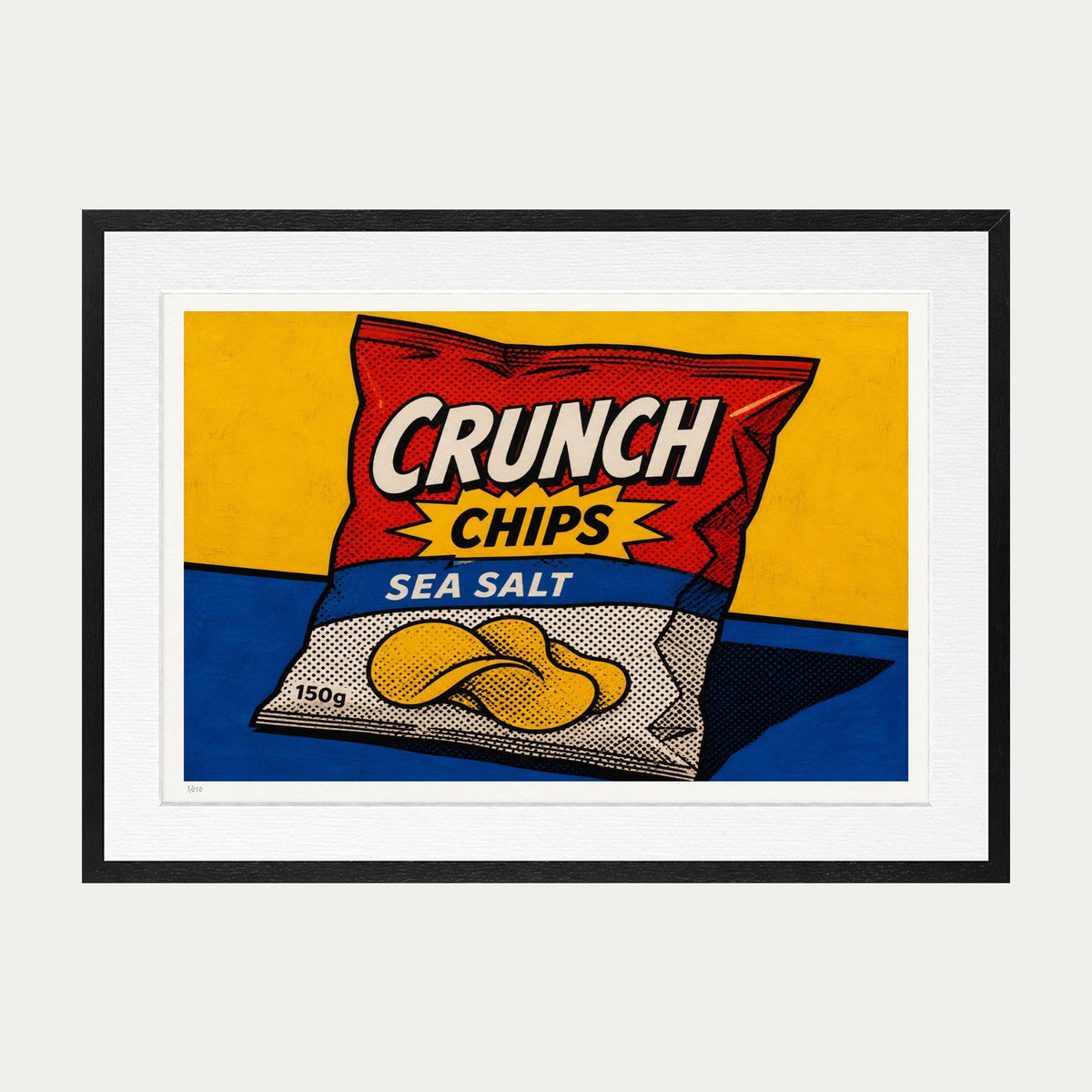 Crunch | Limited Edition Print — Black Frame
