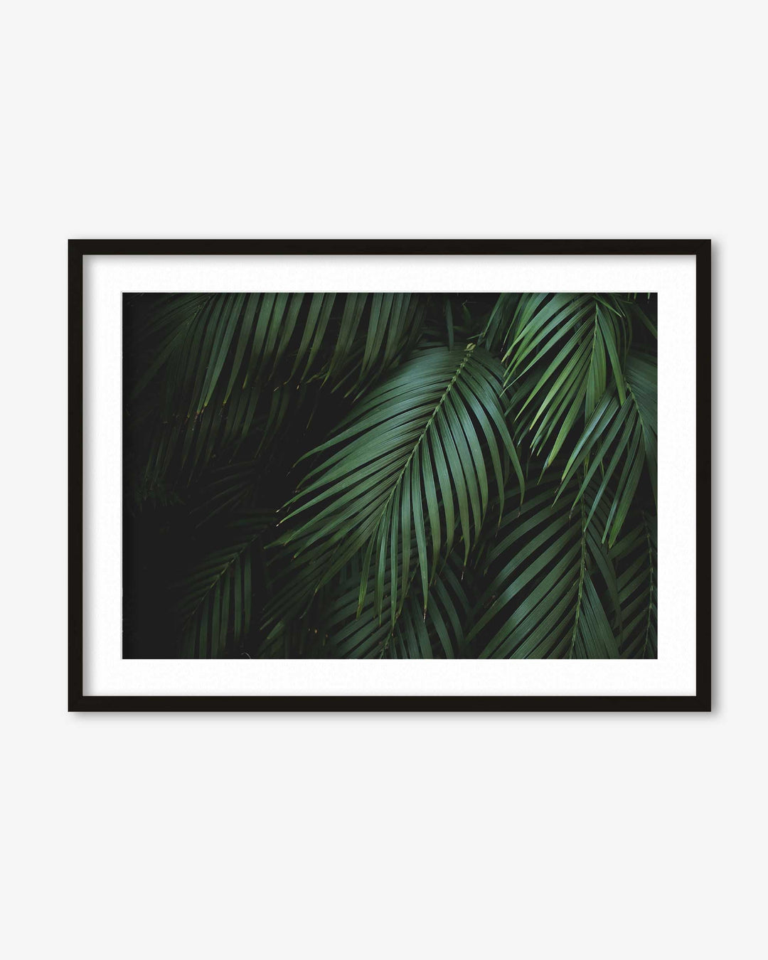 Dark Green Botanical Wall Art Print