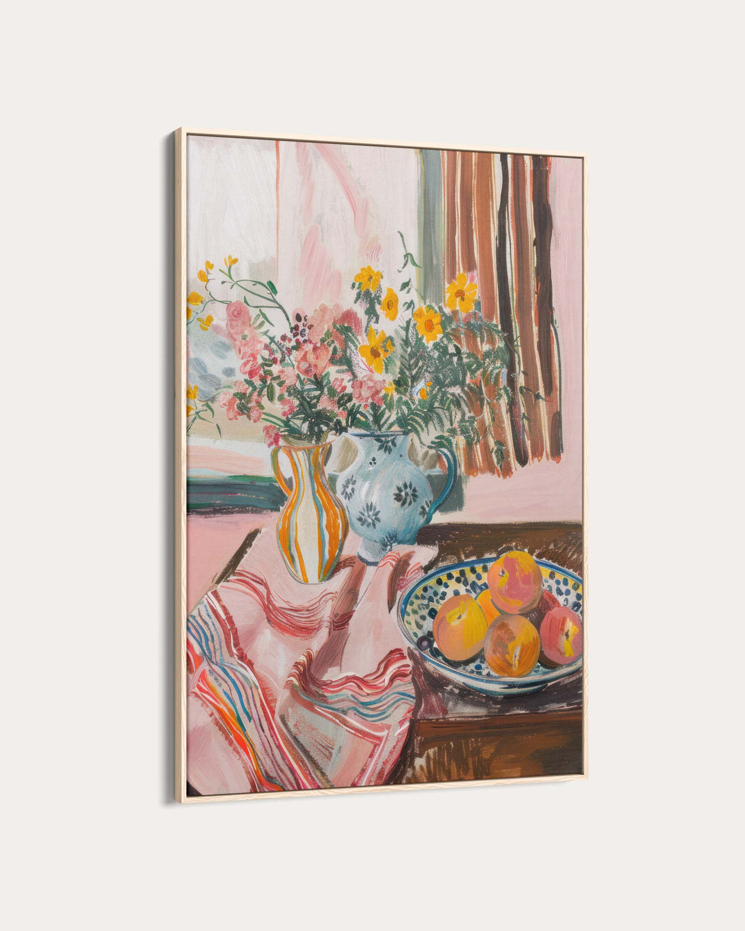Les Fleurs Art Print