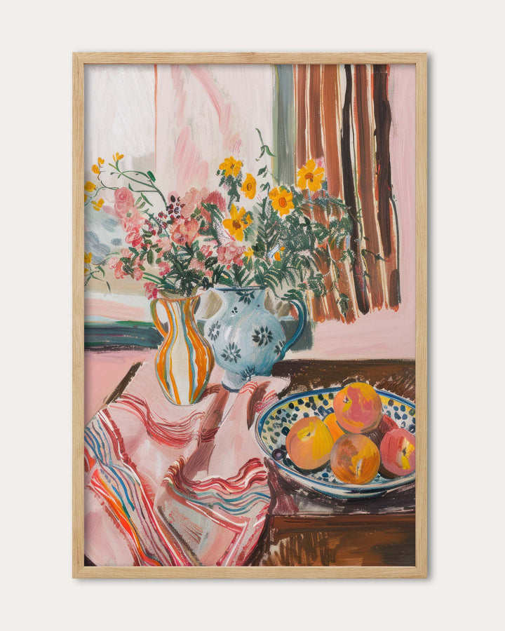 Les Fleurs Art Print