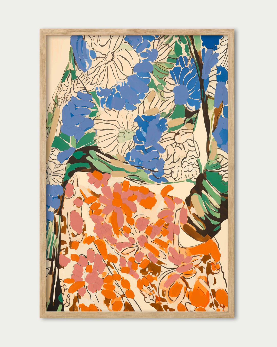 Summer Dress Art Print