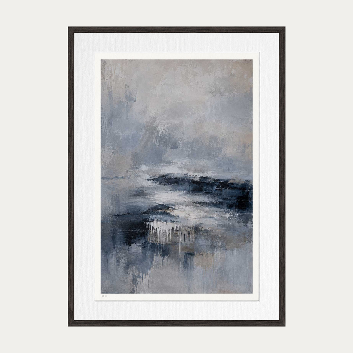 Erasure 2 | Limited Edition Print — Brown Frame