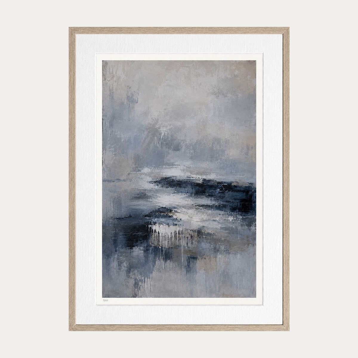 Erasure 2 | Limited Edition Print — Oak Frame