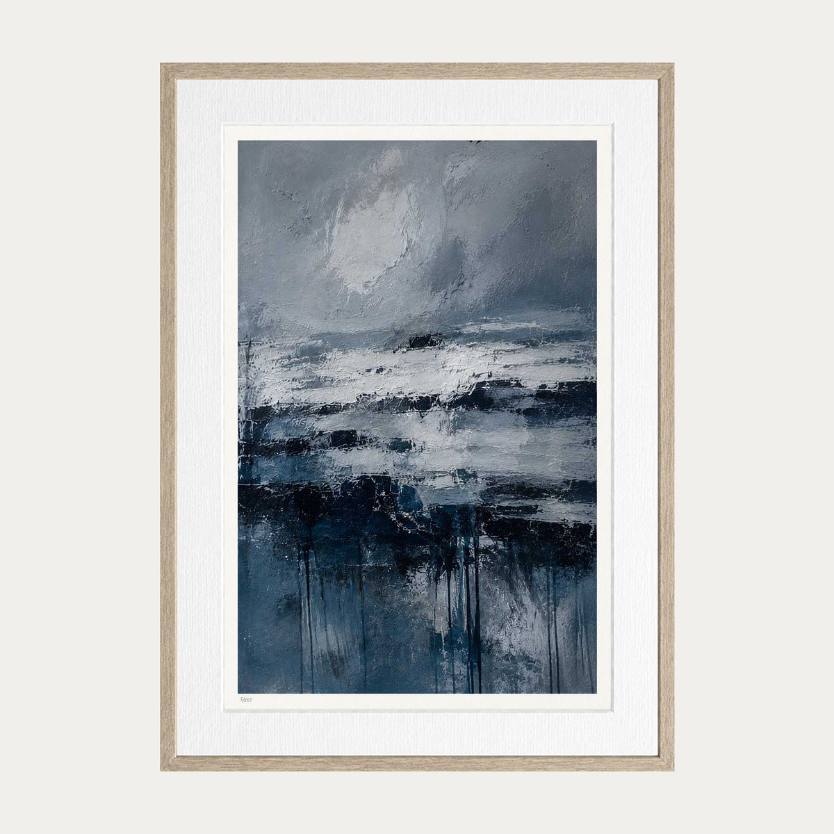 Erasure | Limited Edition Print — Oak Frame