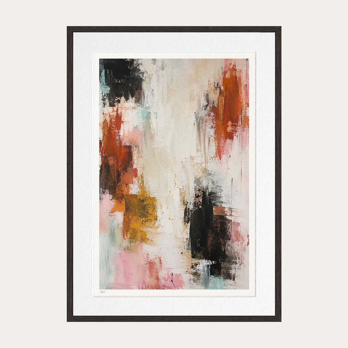 Essence Of Colour | Limited Edition Print — Brown Frame