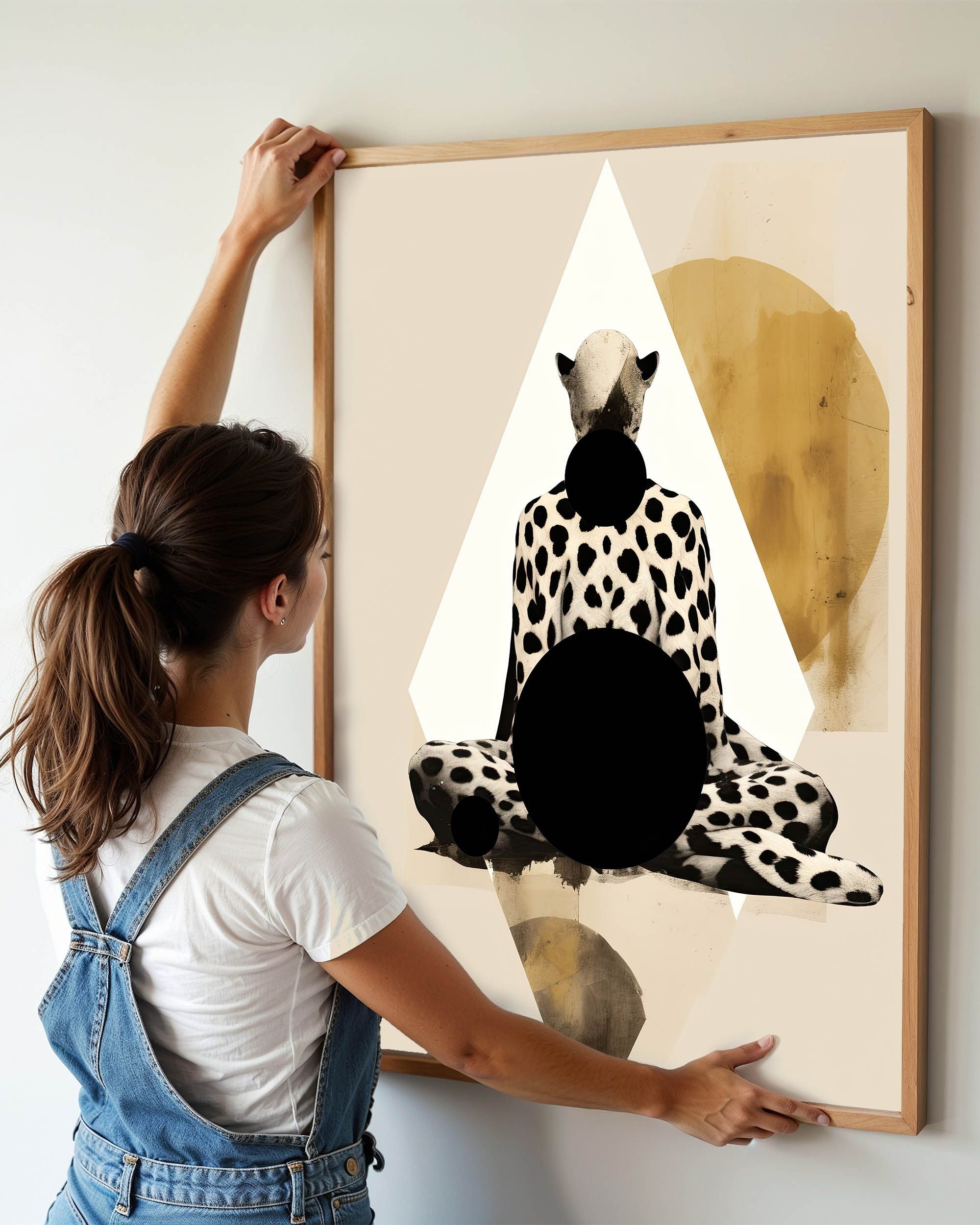 Chenille Abstract Art Print