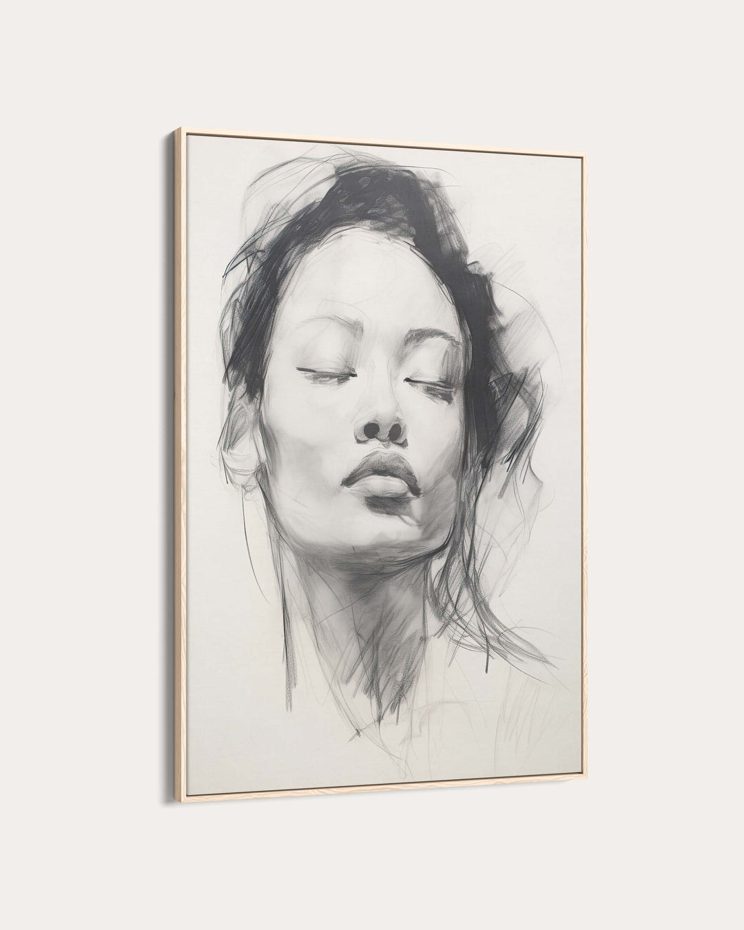 Lucille Pencil Drawing II Art Print