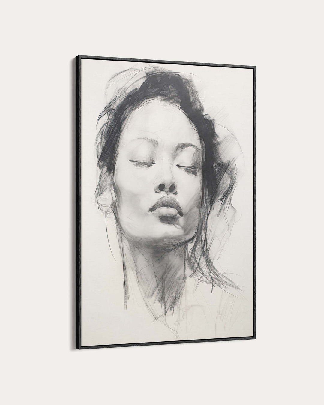 Lucille Pencil Drawing II Art Print