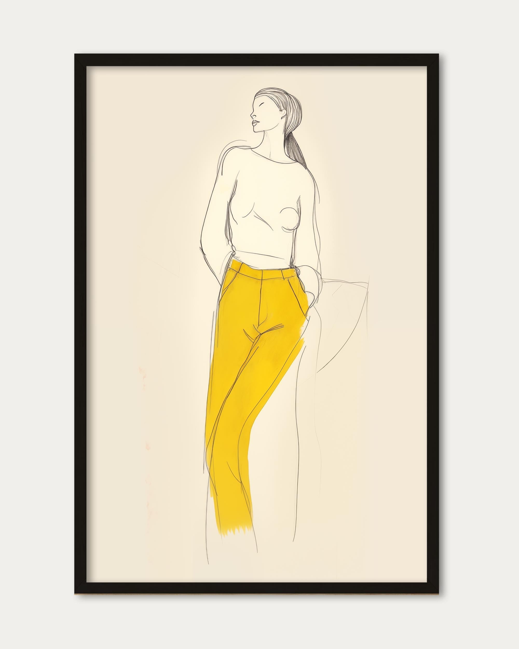 Sketch Study Art Print