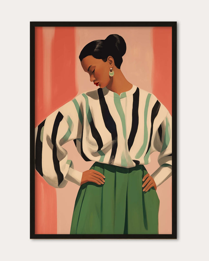 Portrait Of Ingrid Art Print