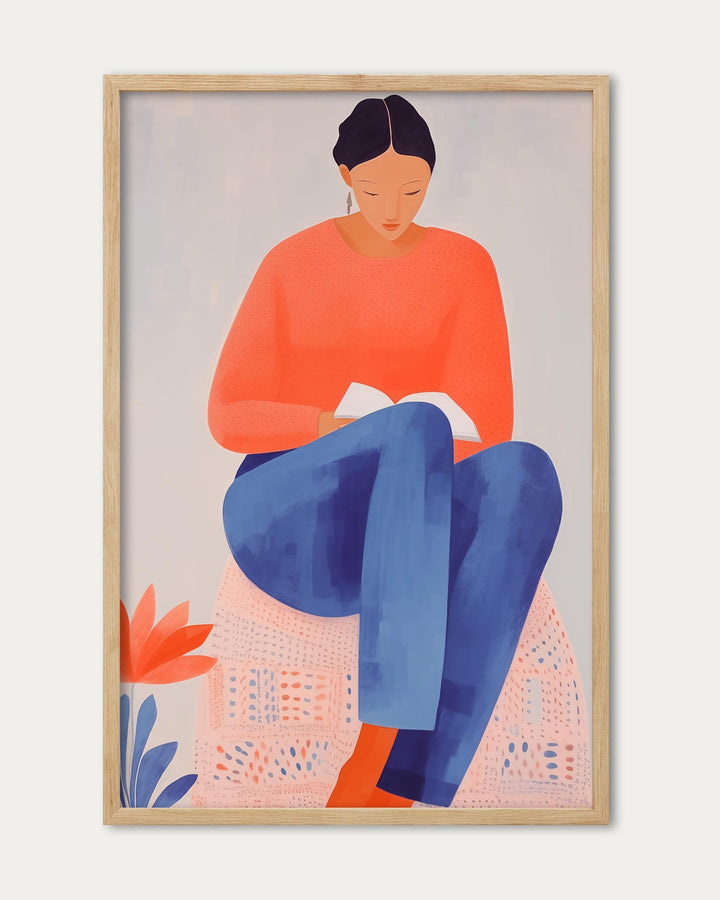 Reading Nook Art Print