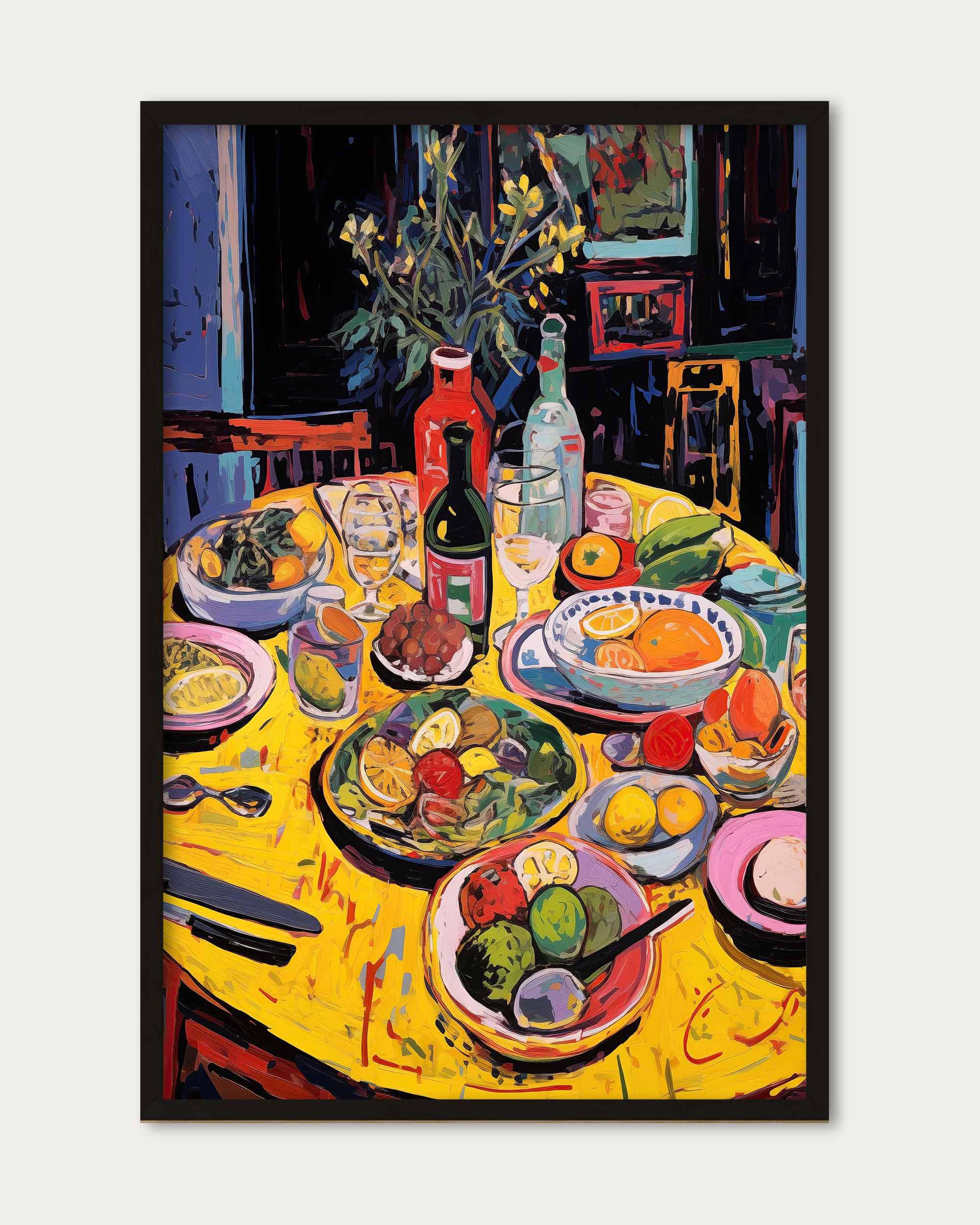 Dinner Party Wall Art Print