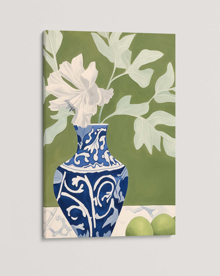 Porcelain Amongst The Olive Art Print