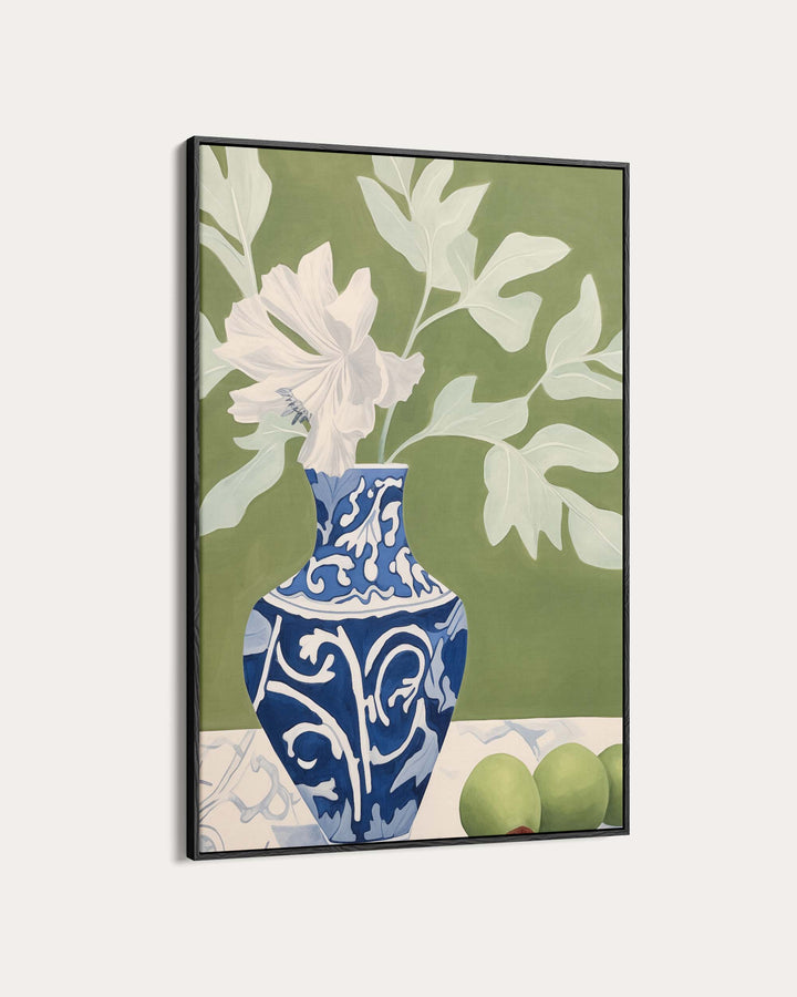 Porcelain Amongst The Olive Art Print