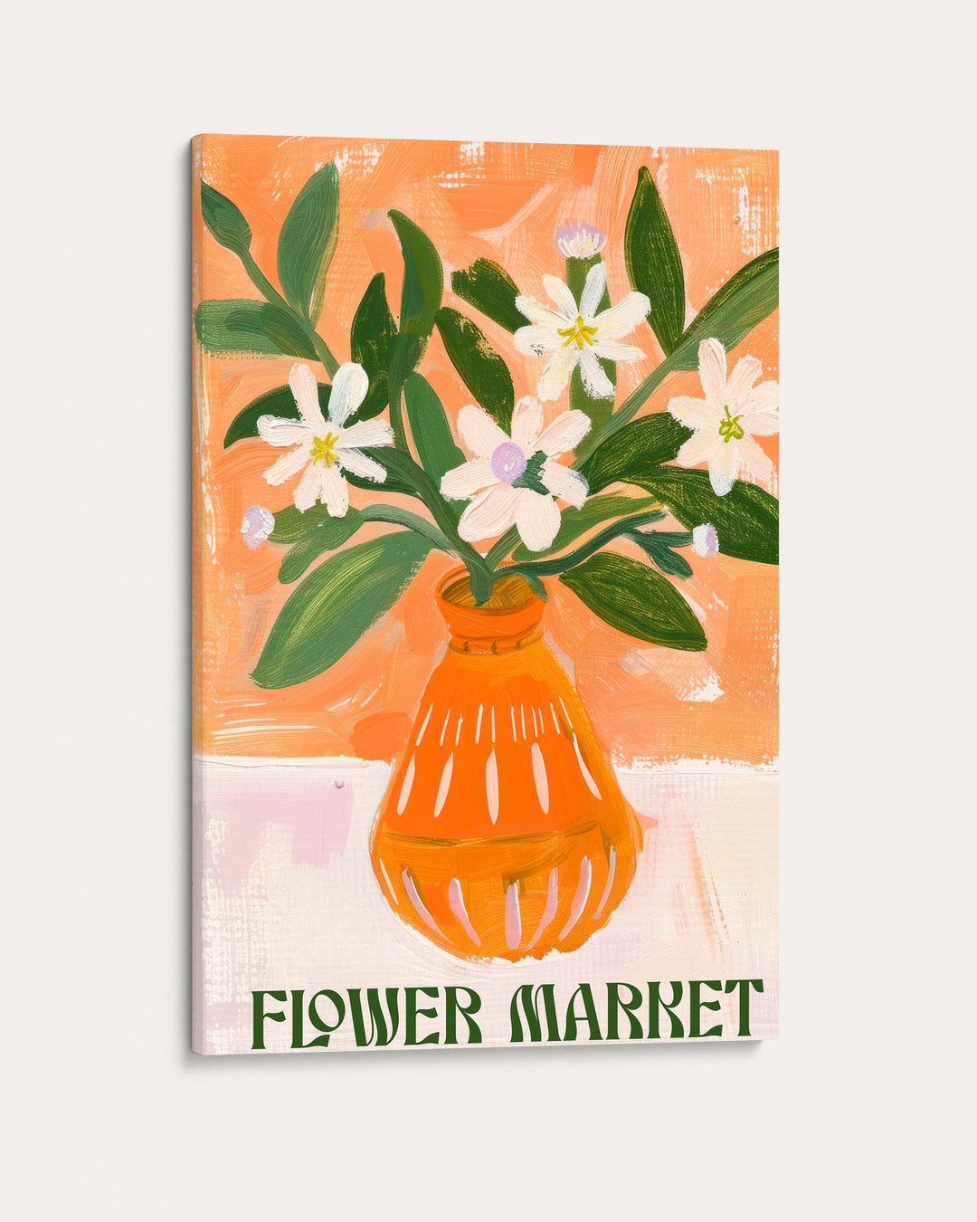 Flower Market Art Print