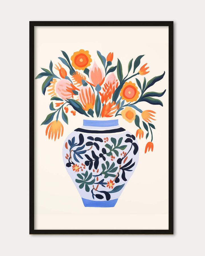 Flora Art Print