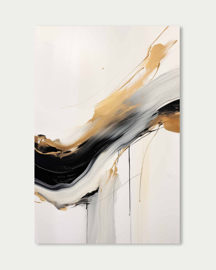 Gold And Black Wall Art