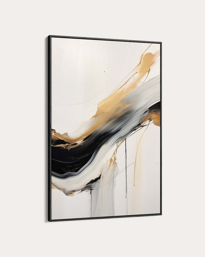 Gold And Black Wall Art