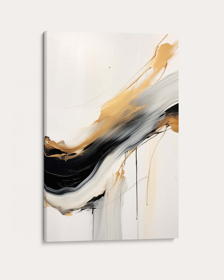 Gold And Black Wall Art