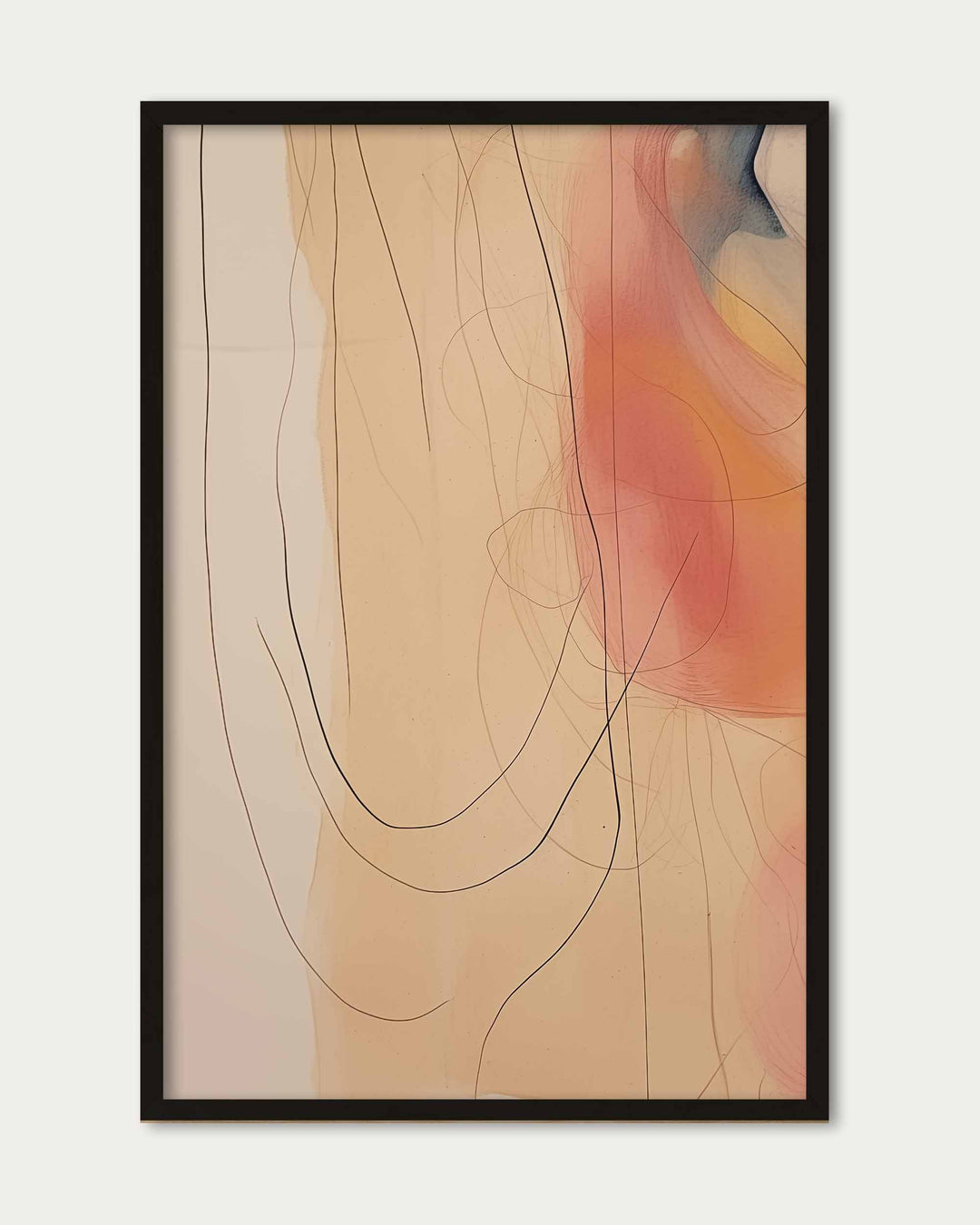 Colour Flow Art Print