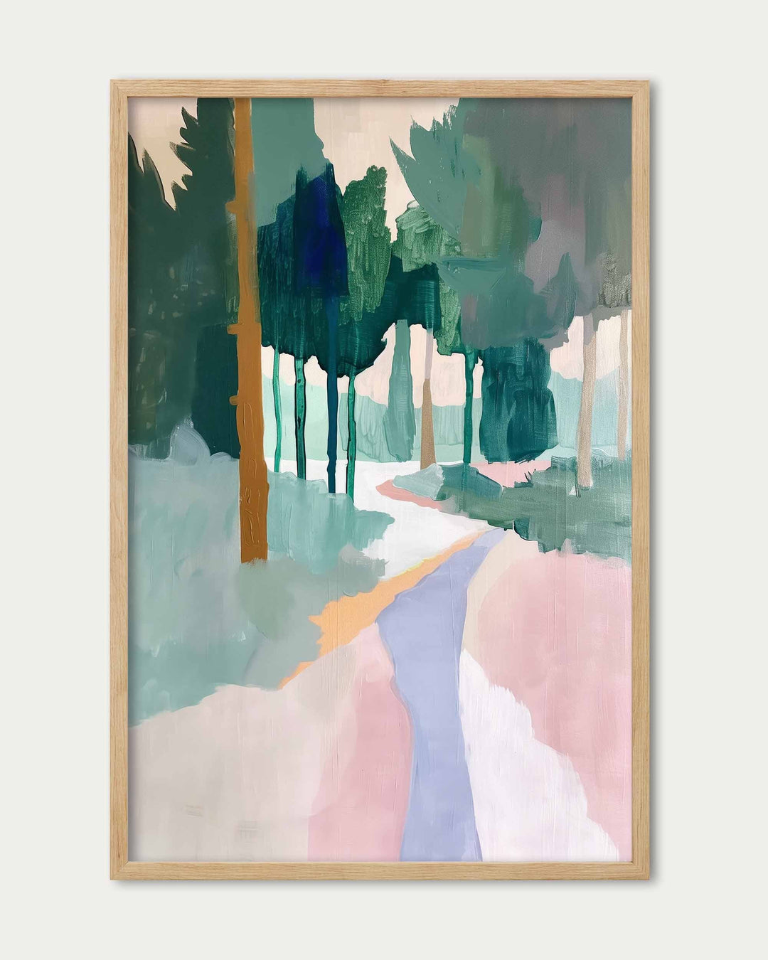 Forest Walk Wall Art Print