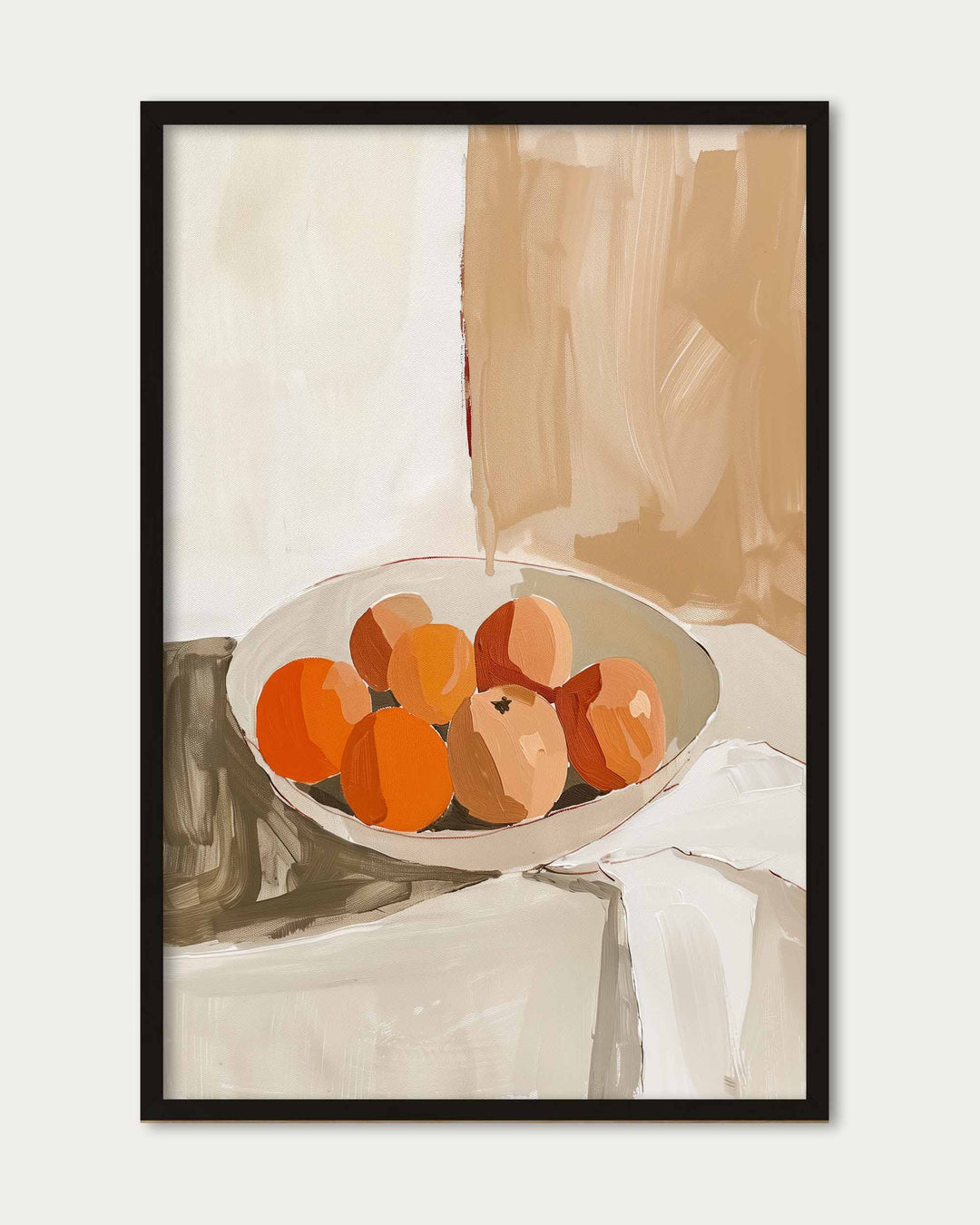 Peach Wall Art Print