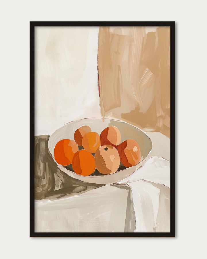 Peach Wall Art Print