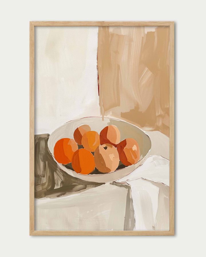 Peach Wall Art Print