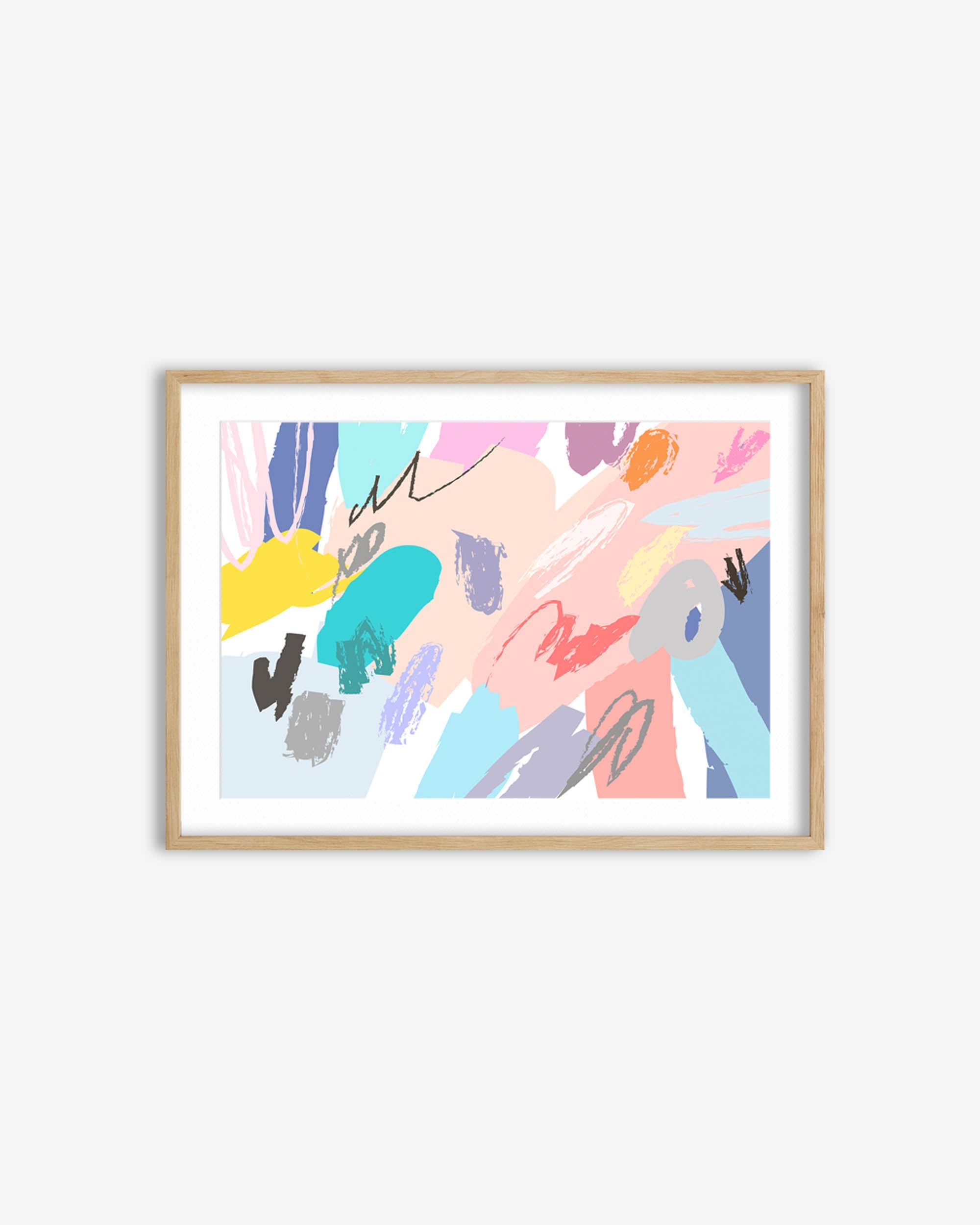 Colourful Illustration II Art Print