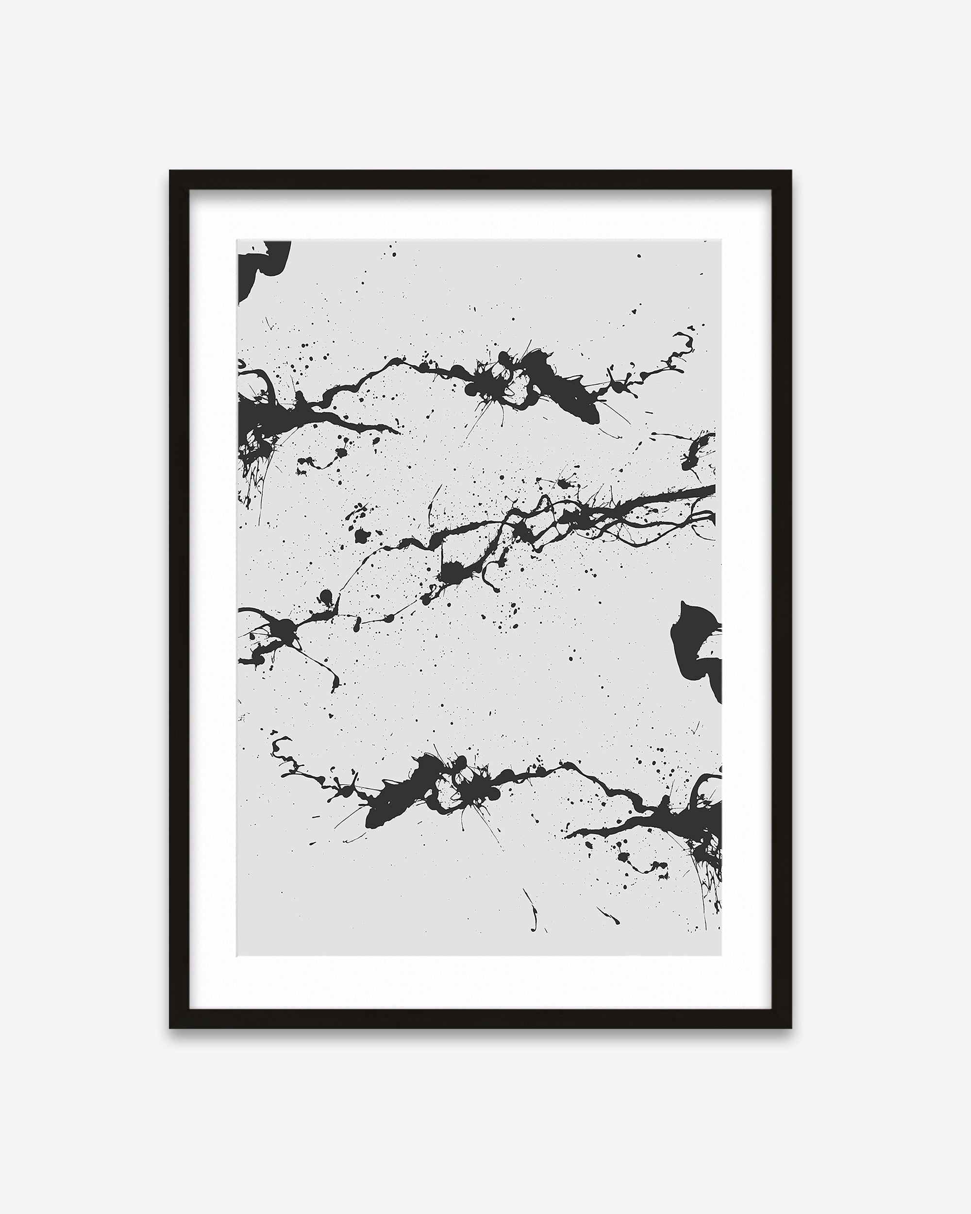 Abstract Ink Art Print