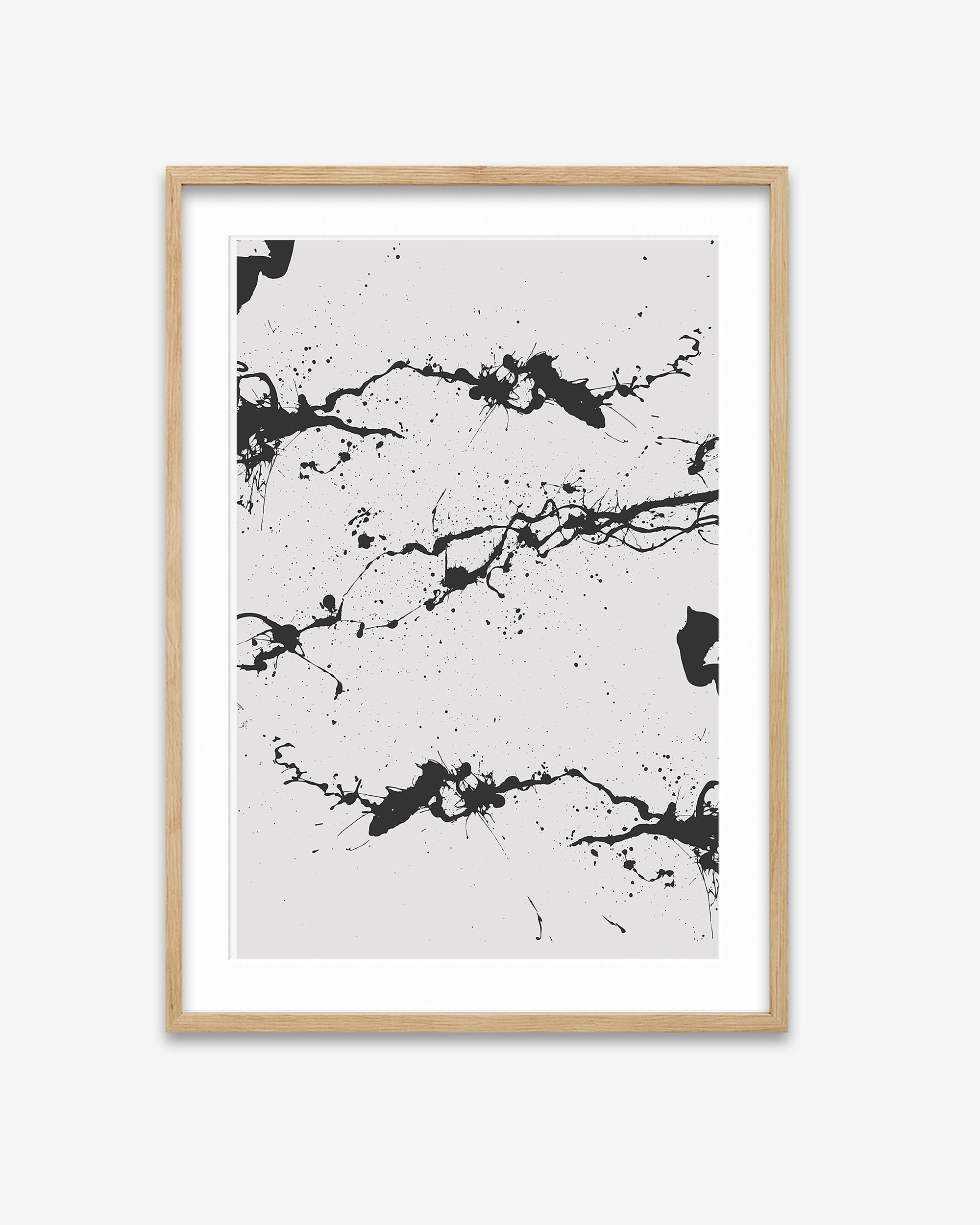 Abstract Ink Art Print