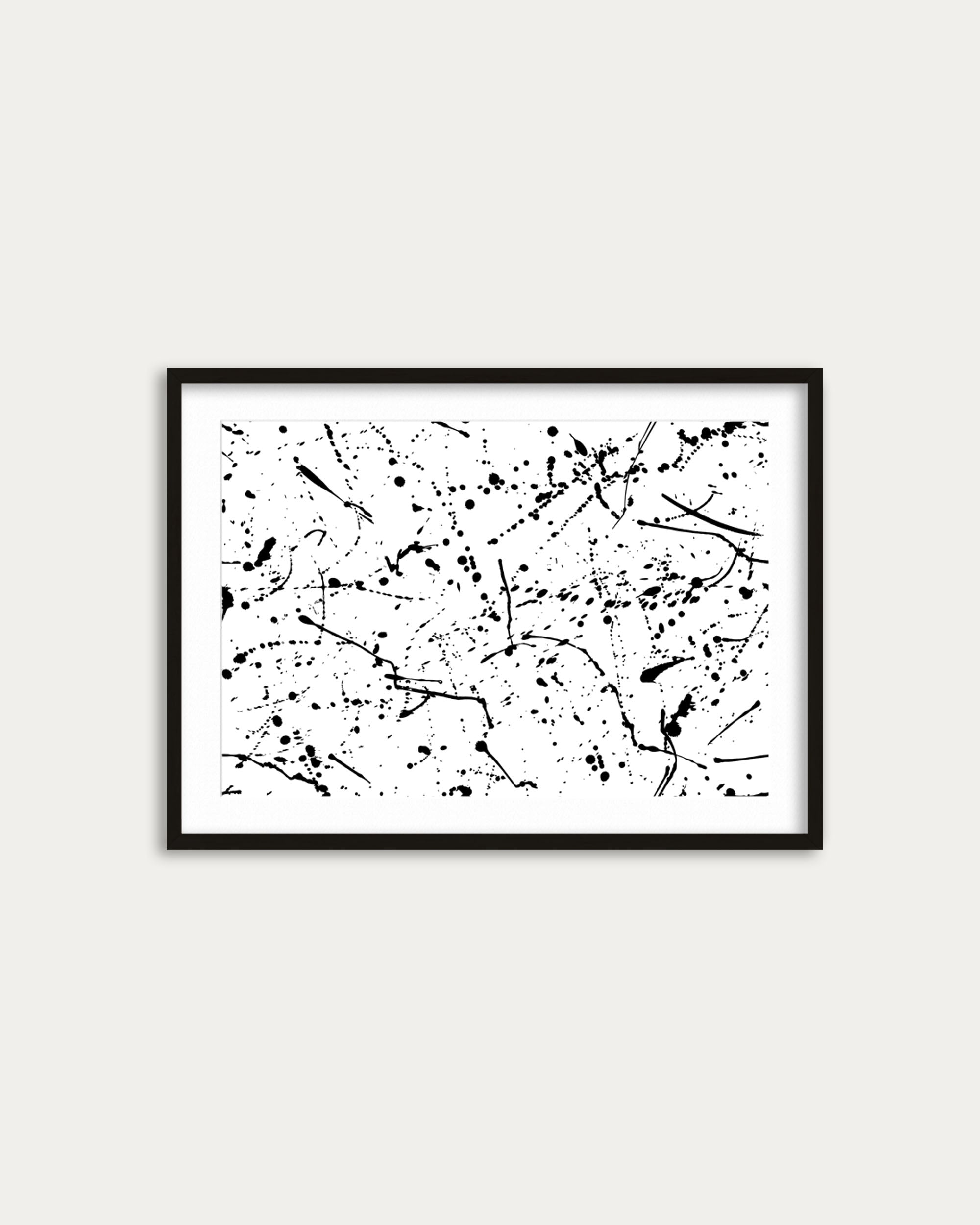Homage To Pollock III Art Print