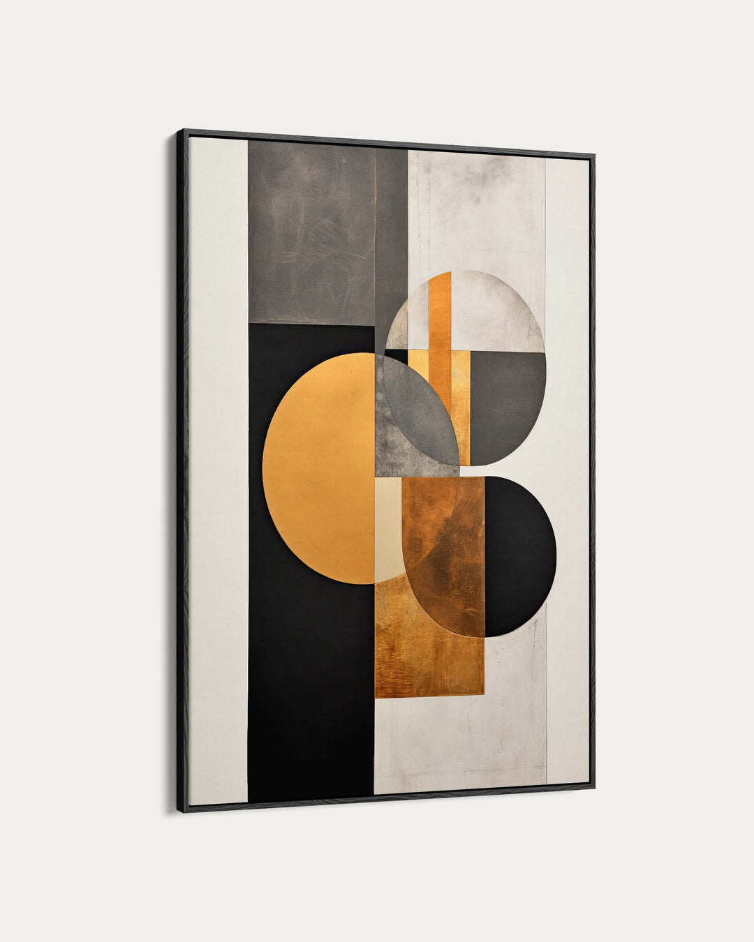 Retro Geometries Art Print
